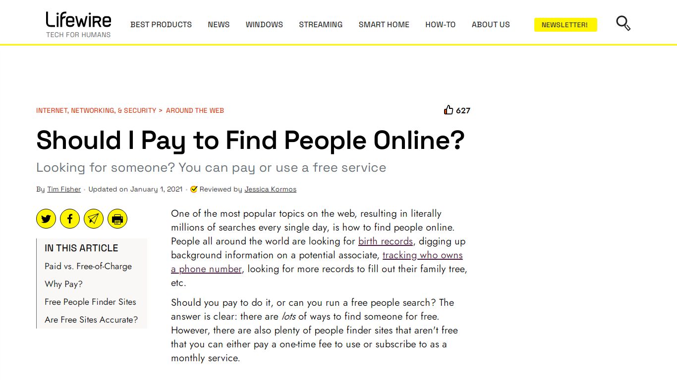 How Do I Find Someone Without Paying a Fee? - Lifewire